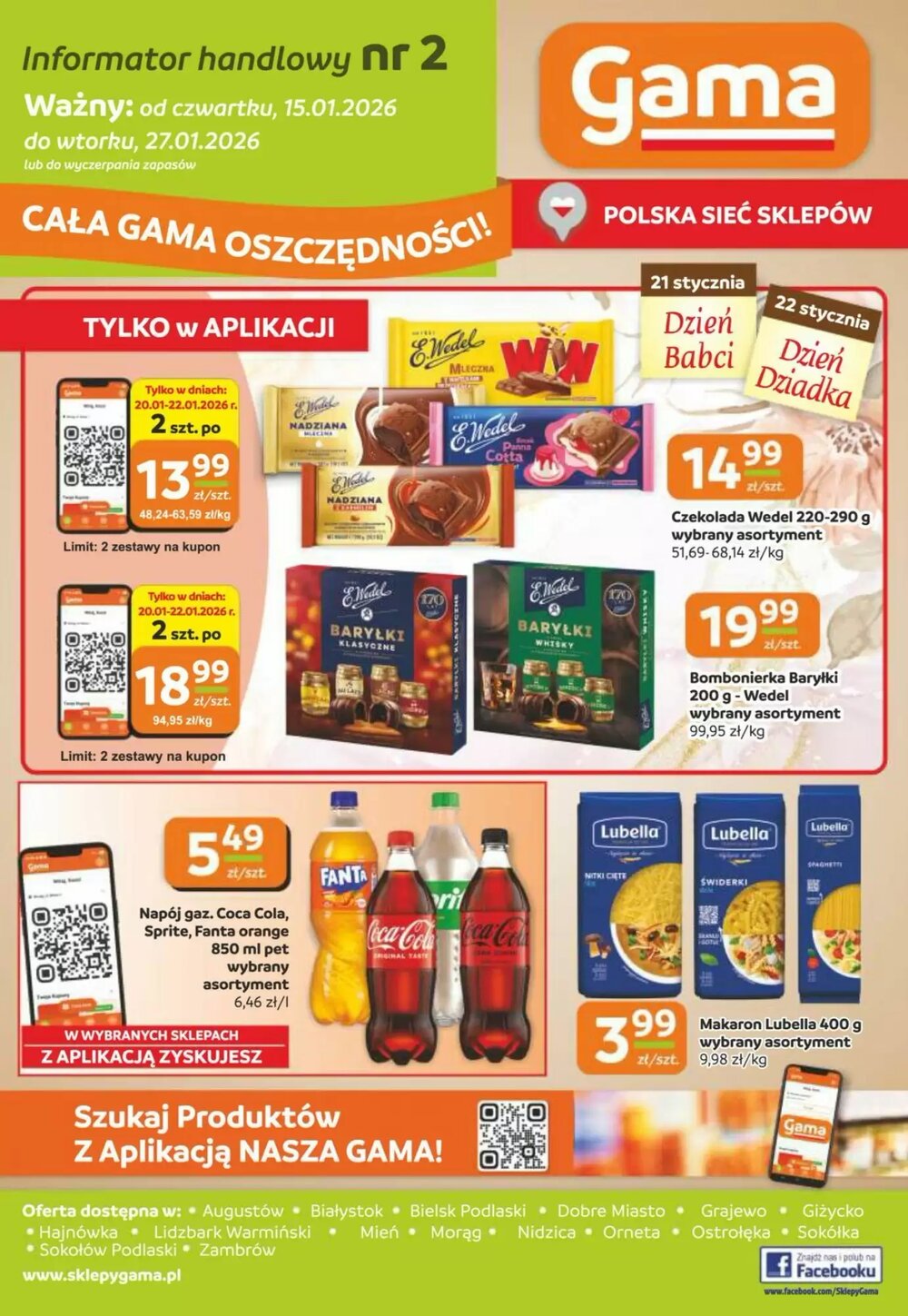 Gazetka promocyjna Jaskółka  ważna od 15.01.2026 - Strona 1.