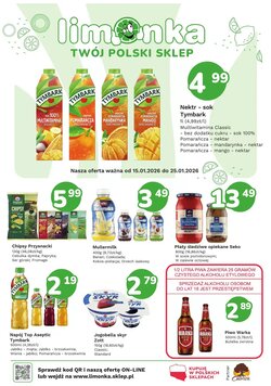 Gazetka promocyjna Limonka  ważna od 15.01.2026 - Strona 1.