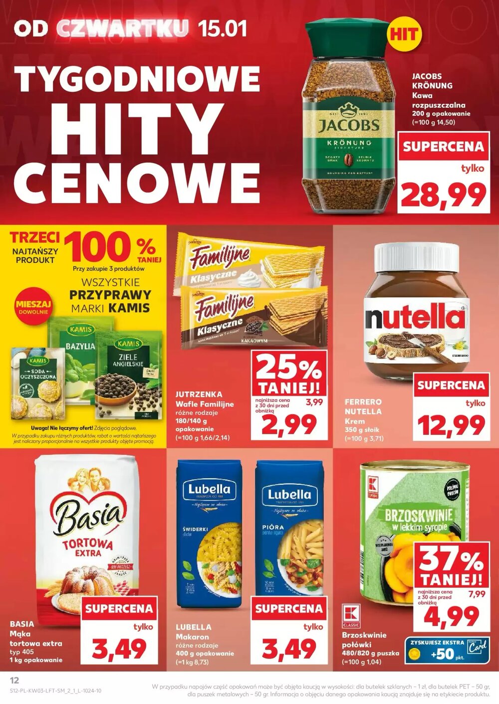 Gazetka promocyjna Kaufland  ważna od 15.01.2026 - Strona 12.