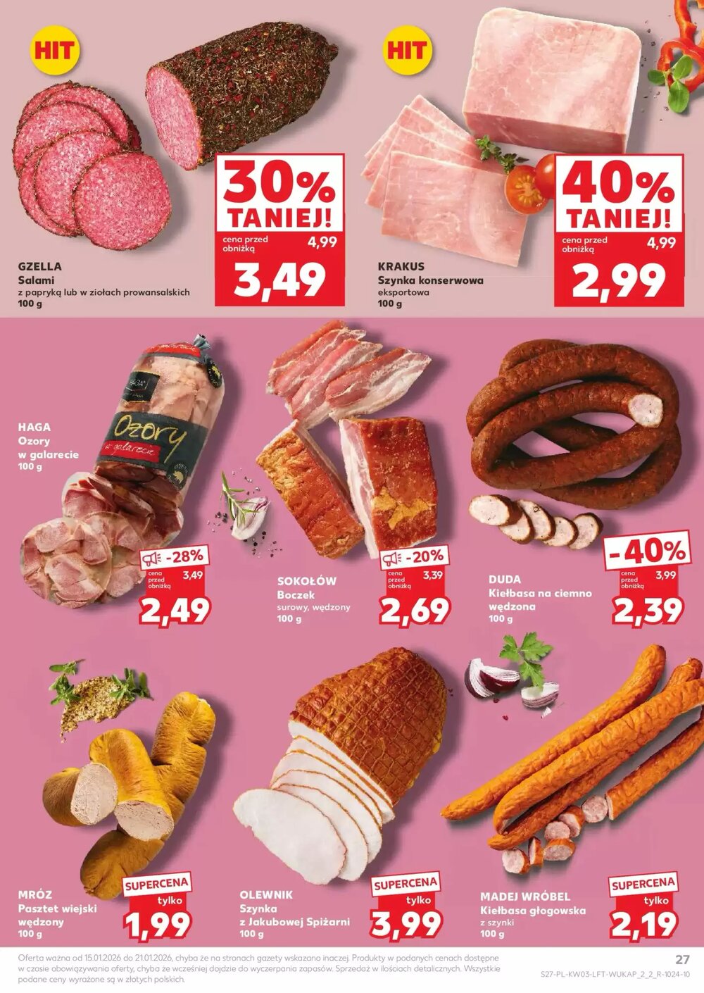 Gazetka promocyjna Kaufland  ważna od 15.01.2026 - Strona 27.