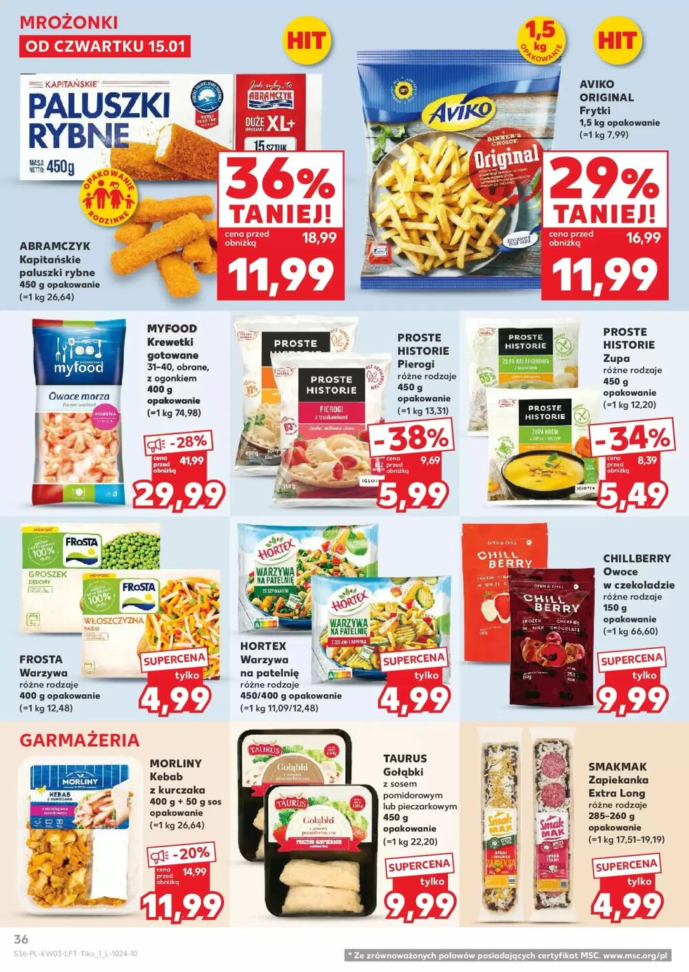 Gazetka promocyjna Kaufland  ważna od 15.01.2026 - Strona 36.