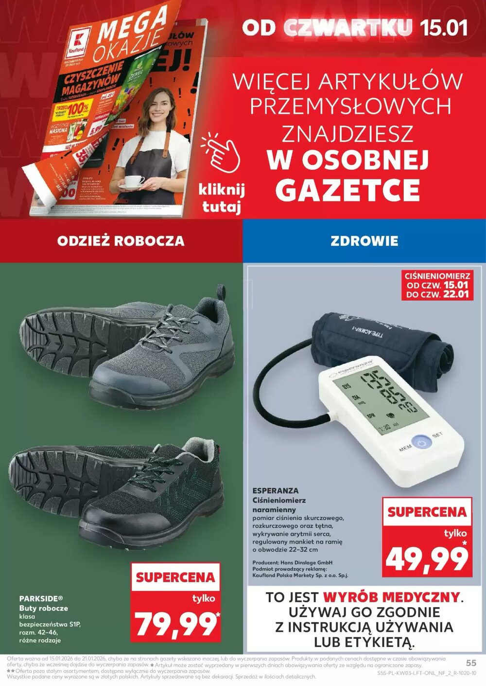 Gazetka promocyjna Kaufland  ważna od 15.01.2026 - Strona 55.