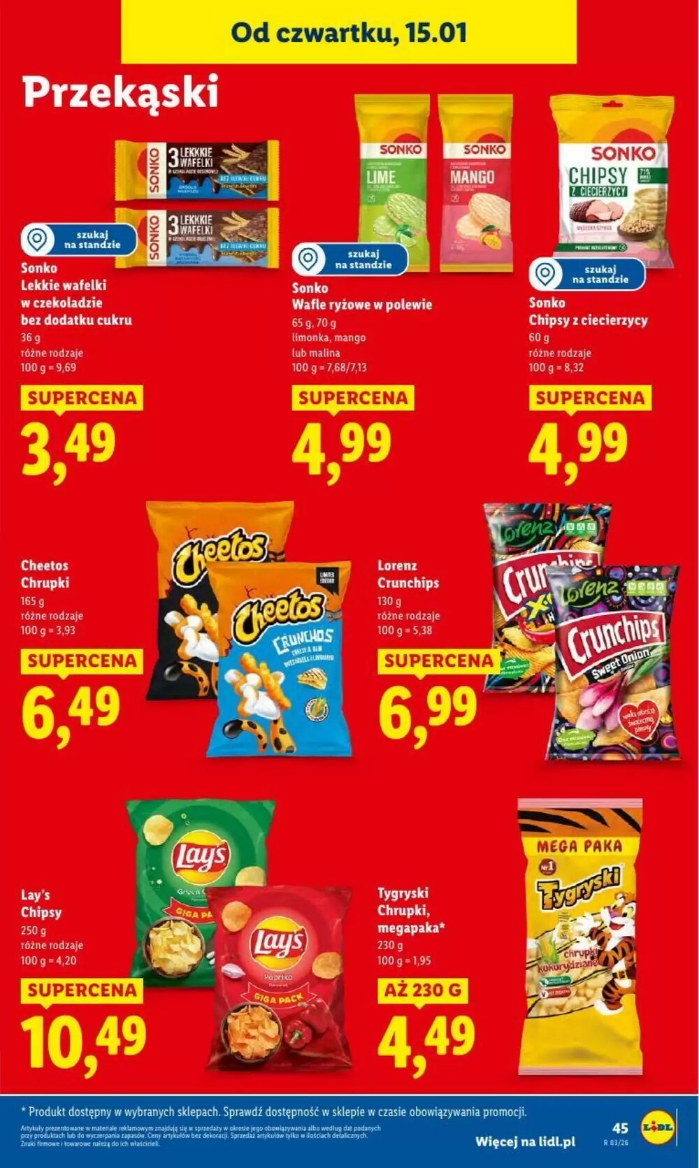 Gazetka promocyjna Lidl  ważna od 15.01.2026 - Strona 45.