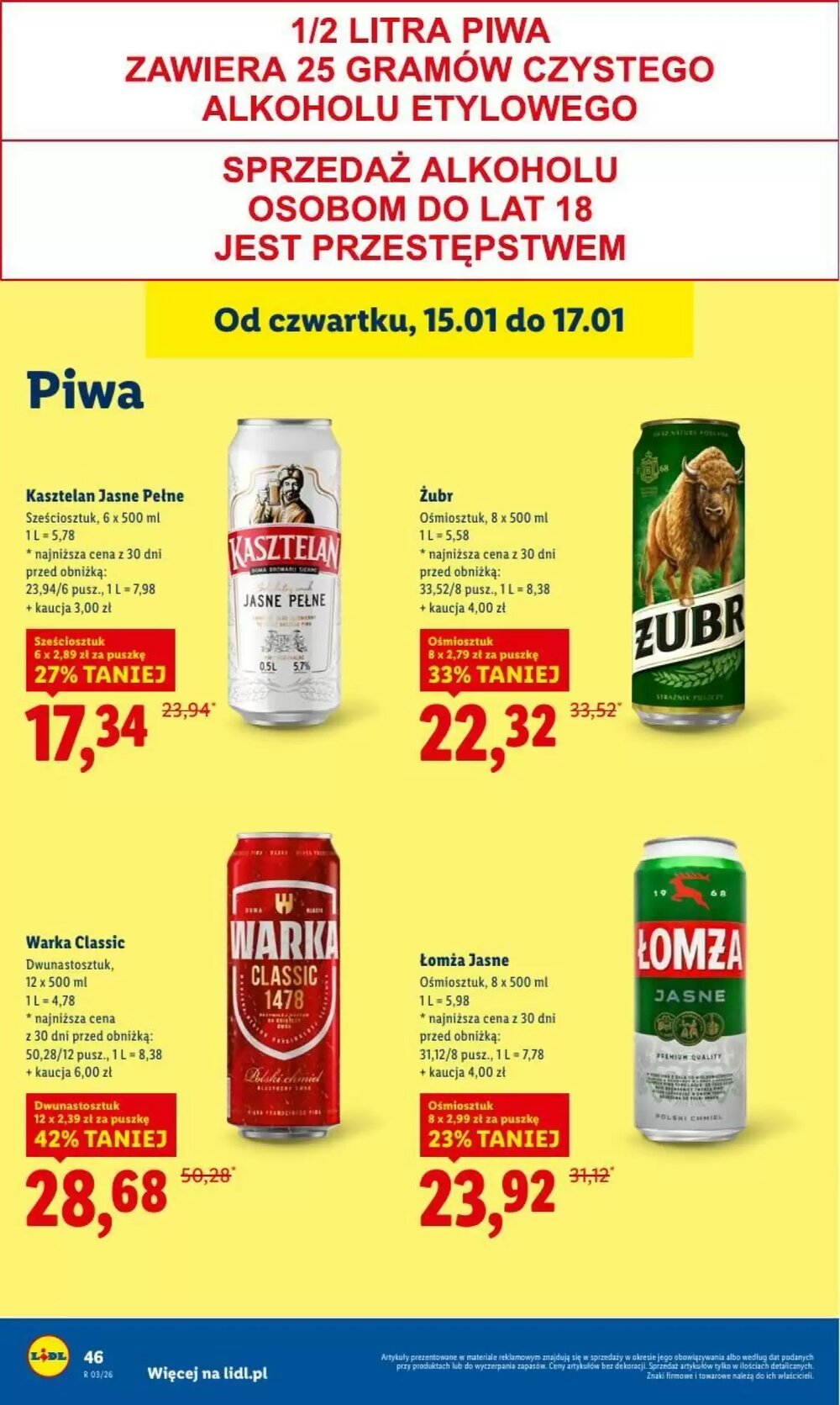 Gazetka promocyjna Lidl  ważna od 15.01.2026 - Strona 46.