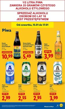 Gazetka promocyjna Lidl  ważna od 15.01.2026 - Strona 47.