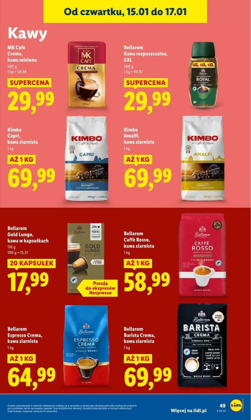 Gazetka promocyjna Lidl  ważna od 15.01.2026 - Strona 49.