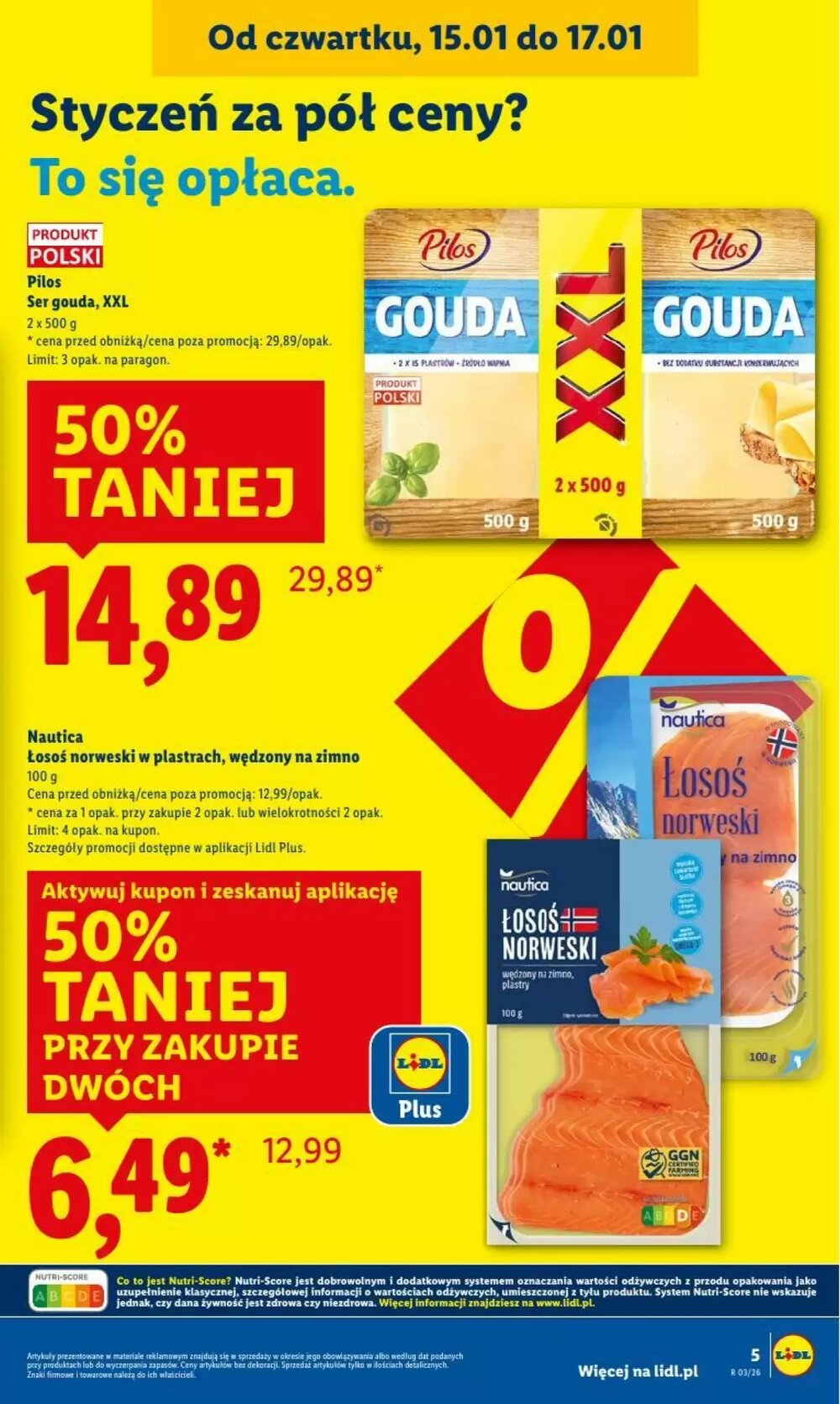 Gazetka promocyjna Lidl  ważna od 15.01.2026 - Strona 5.
