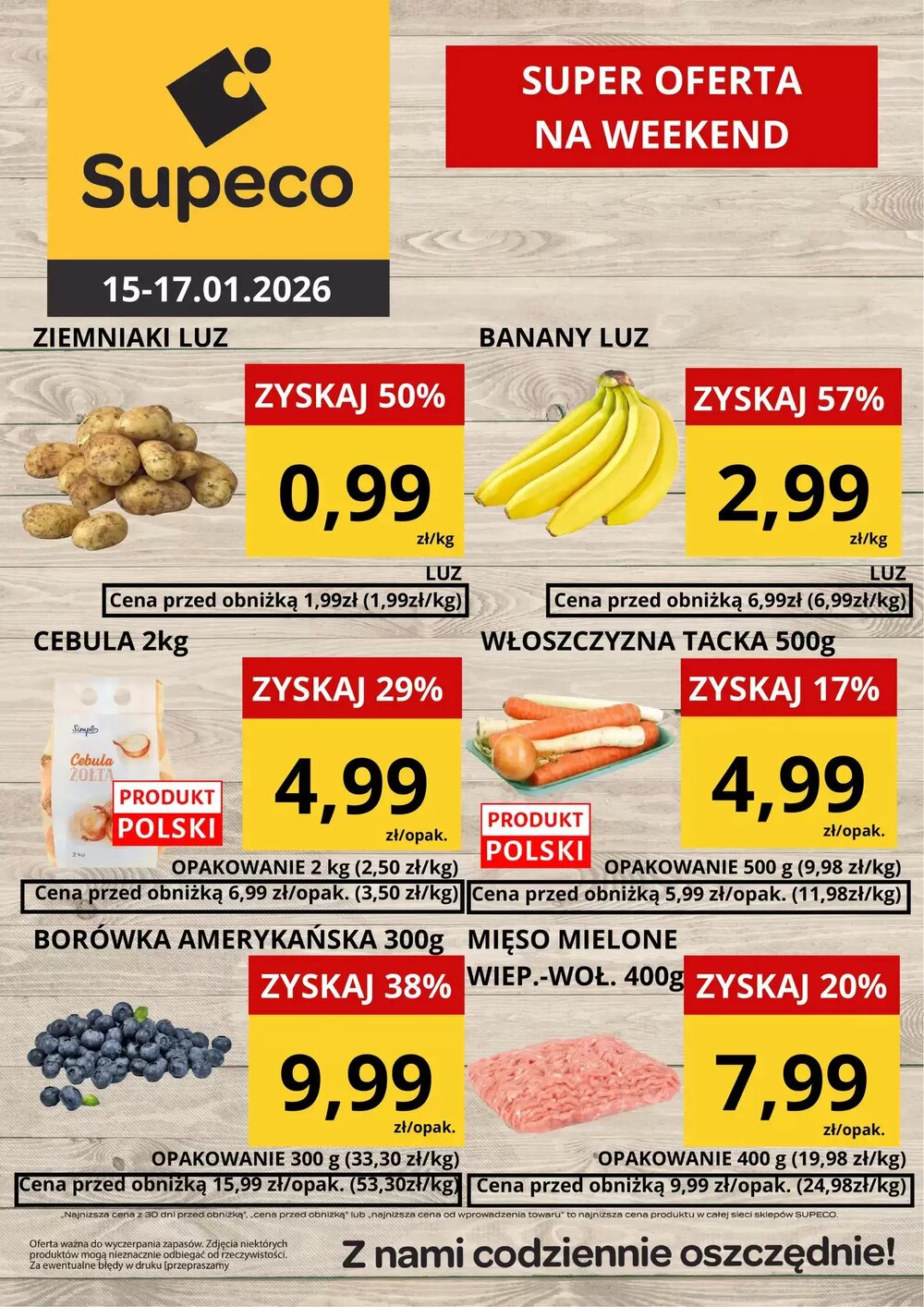 Gazetka promocyjna Supeco  ważna od 15.01.2026 - Strona 1.