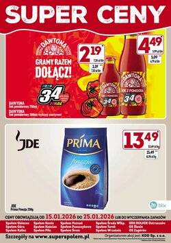 Gazetka promocyjna Społem  ważna od 15.01.2026 - Strona 1.