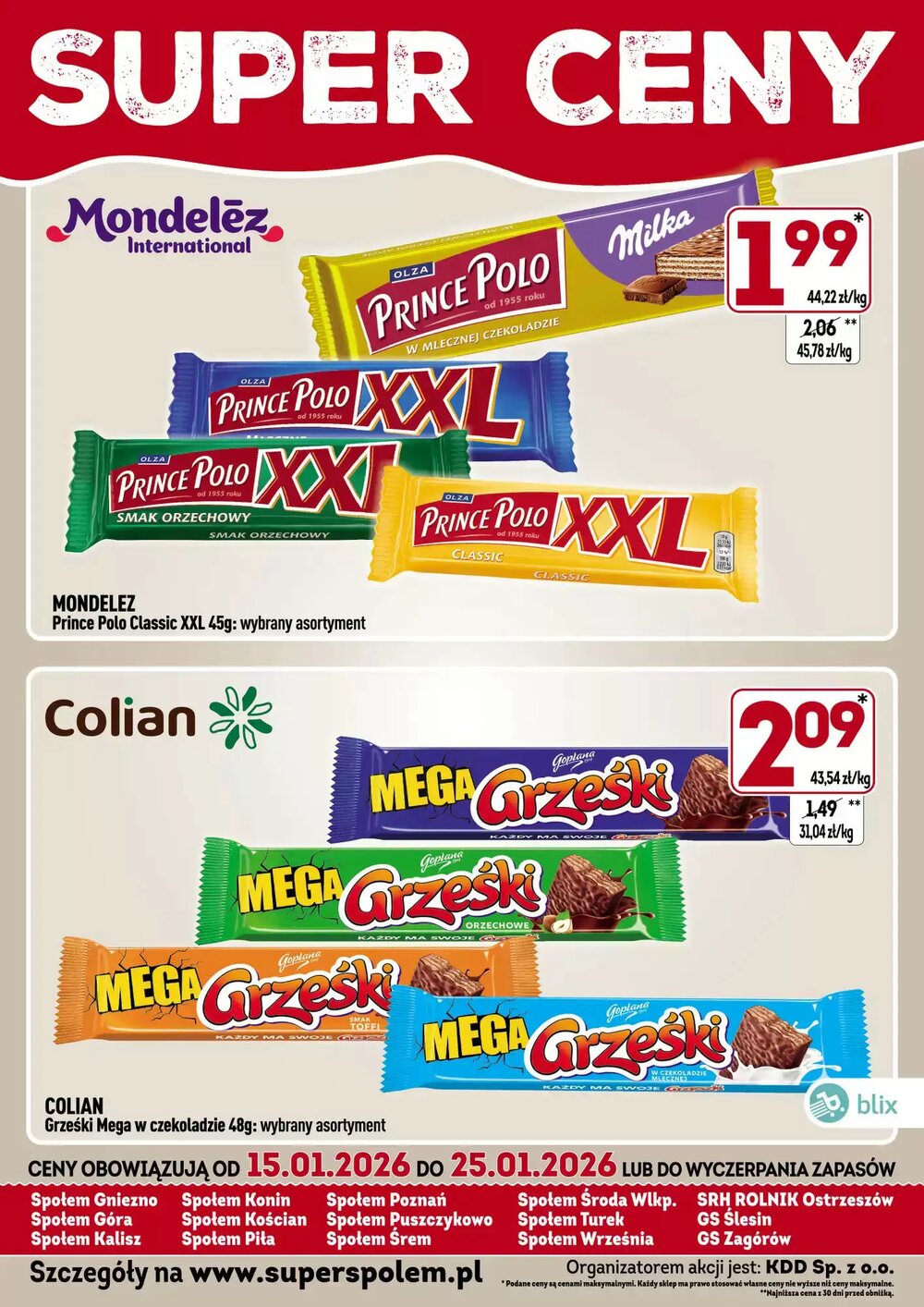 Gazetka promocyjna Społem  ważna od 15.01.2026 - Strona 3.