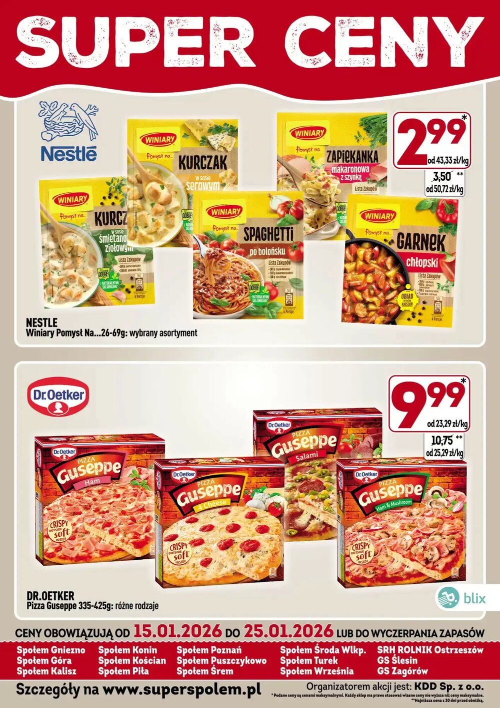 Gazetka promocyjna Społem  ważna od 15.01.2026 - Strona 4.