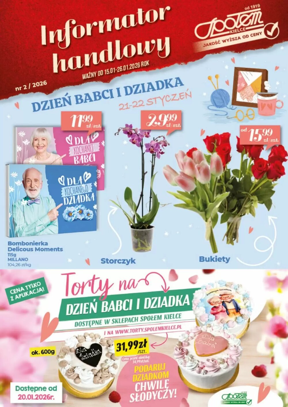 Gazetka promocyjna Społem  ważna od 15.01.2026 - Strona 1.