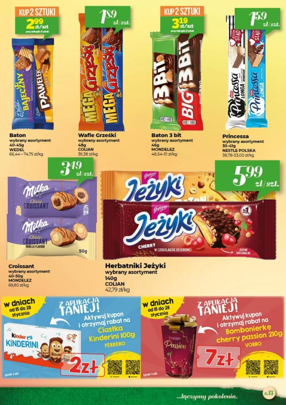 Gazetka promocyjna Społem  ważna od 15.01.2026 - Strona 13.