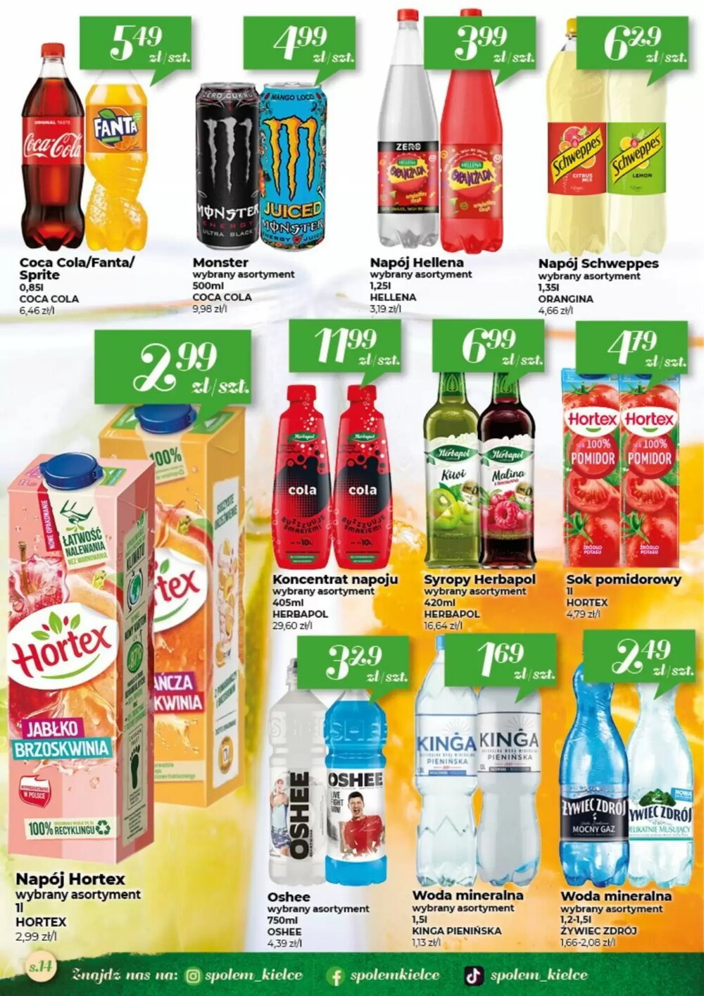 Gazetka promocyjna Społem  ważna od 15.01.2026 - Strona 14.