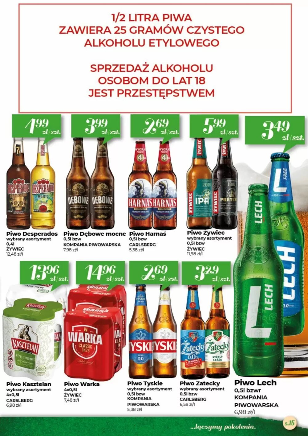 Gazetka promocyjna Społem  ważna od 15.01.2026 - Strona 15.