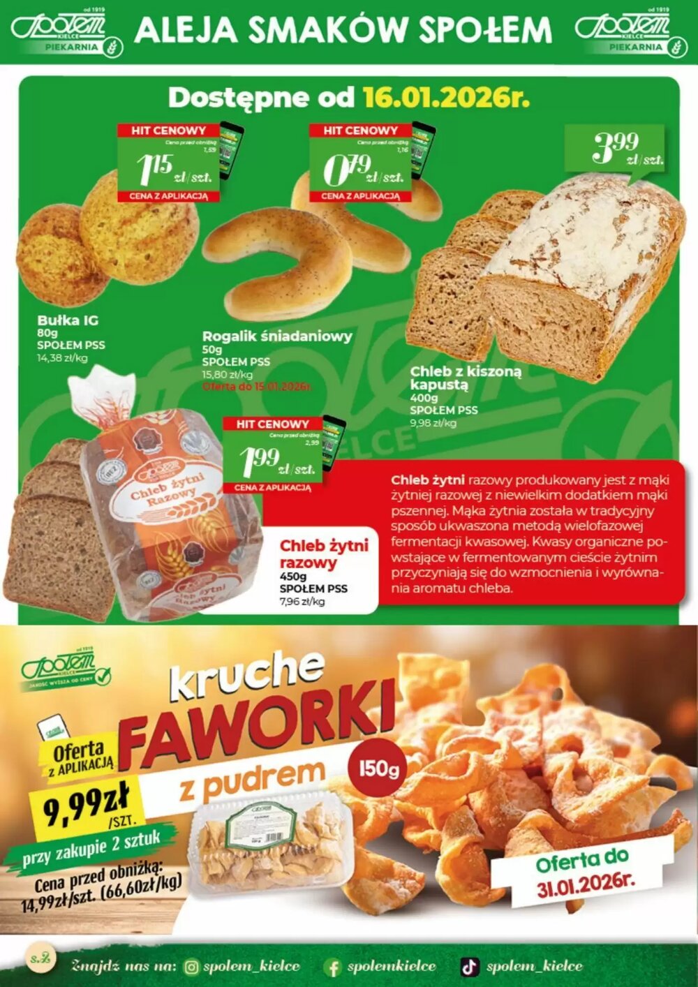 Gazetka promocyjna Społem  ważna od 15.01.2026 - Strona 2.