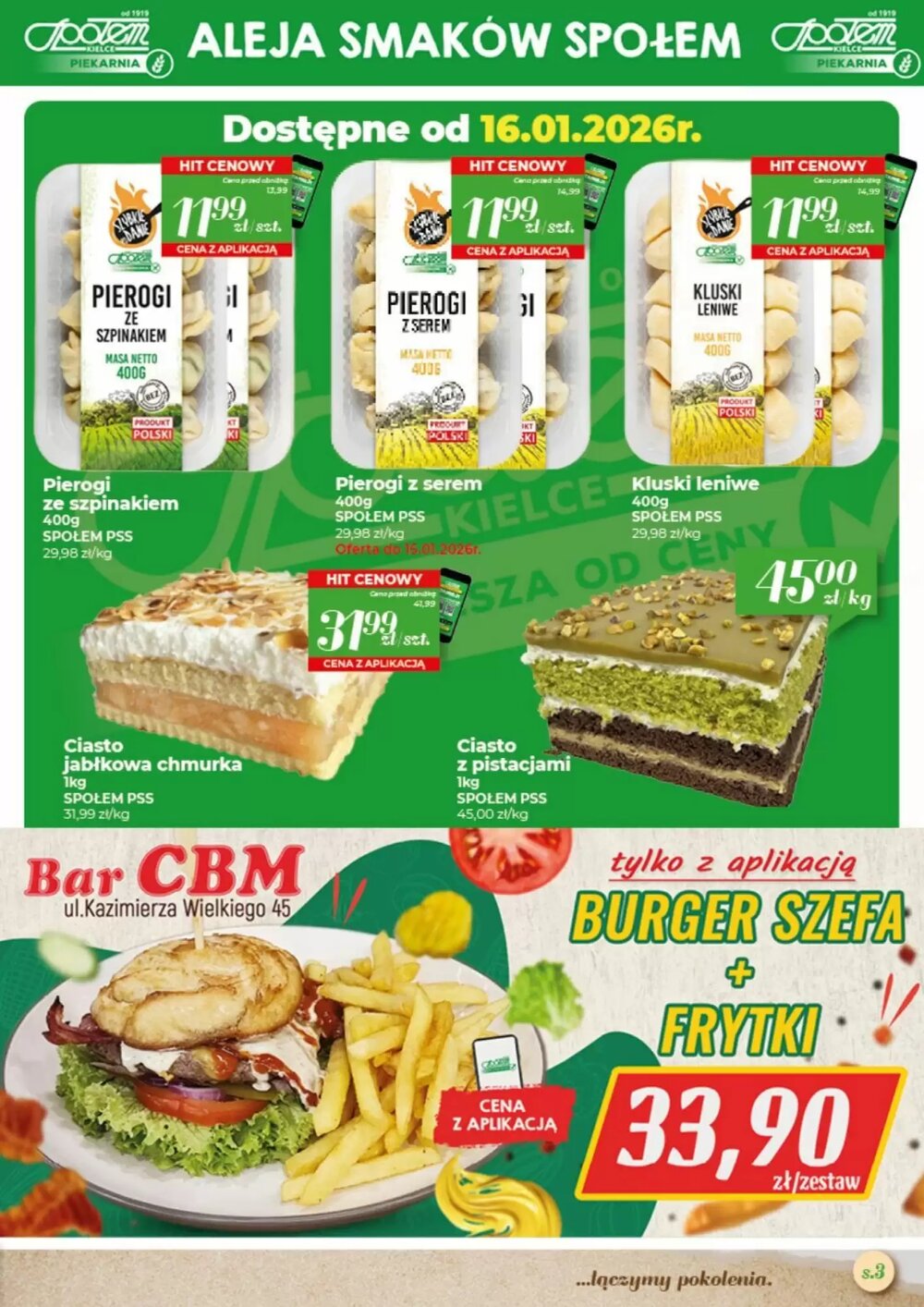 Gazetka promocyjna Społem  ważna od 15.01.2026 - Strona 3.