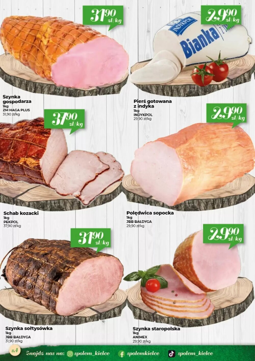 Gazetka promocyjna Społem  ważna od 15.01.2026 - Strona 4.