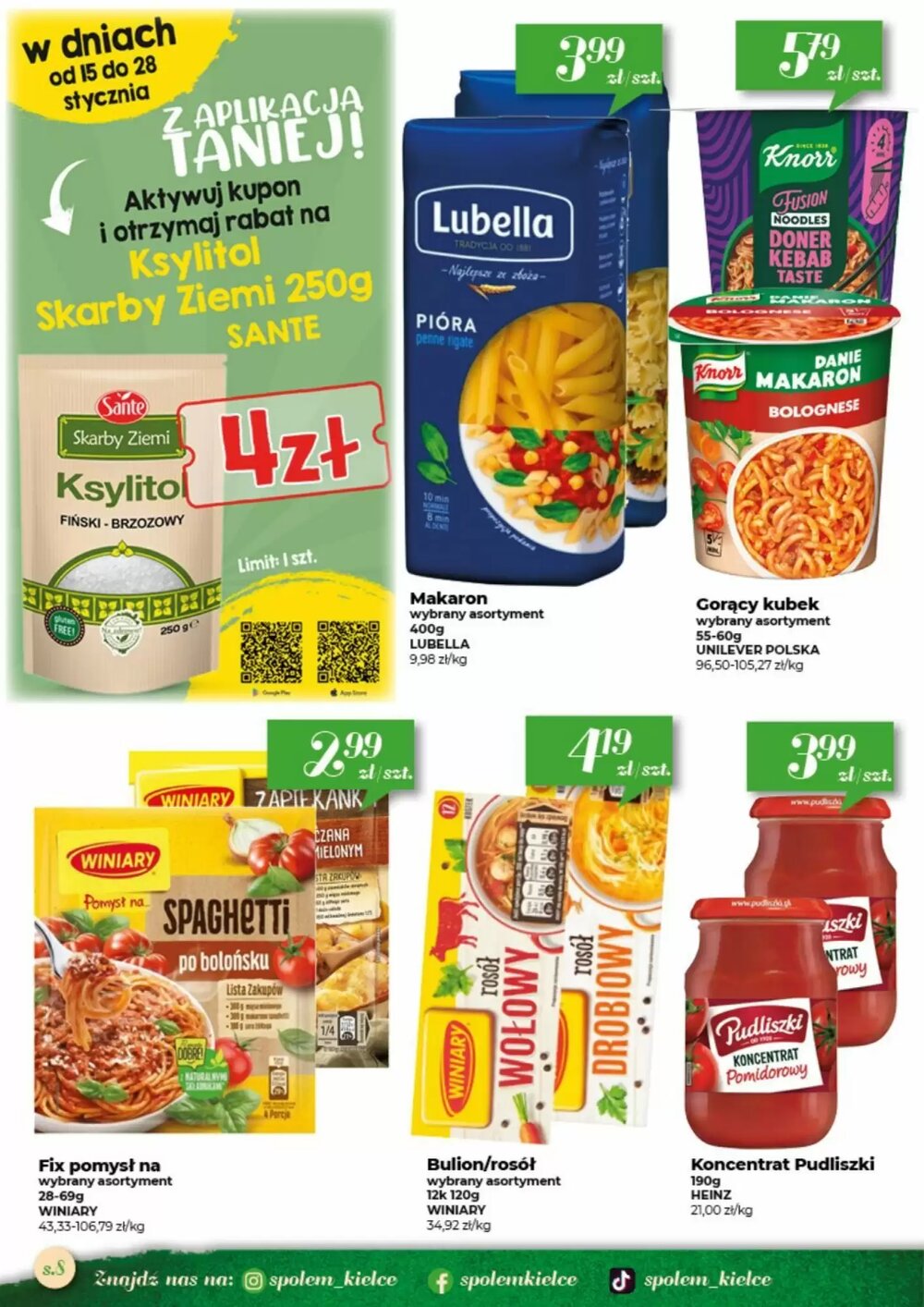 Gazetka promocyjna Społem  ważna od 15.01.2026 - Strona 8.