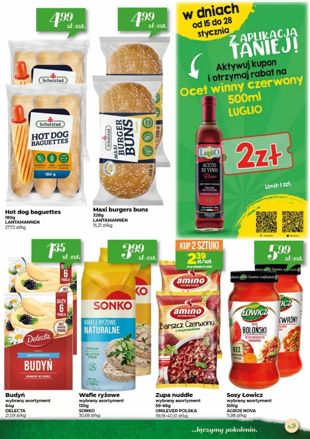 Gazetka promocyjna Społem  ważna od 15.01.2026 - Strona 9.