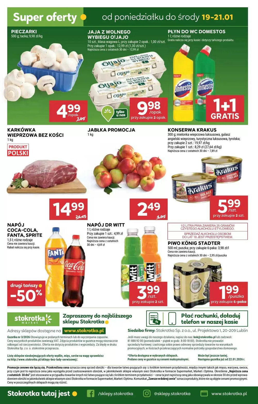 Gazetka promocyjna Stokrotka Market  ważna od 15.01.2026 - Strona 21.