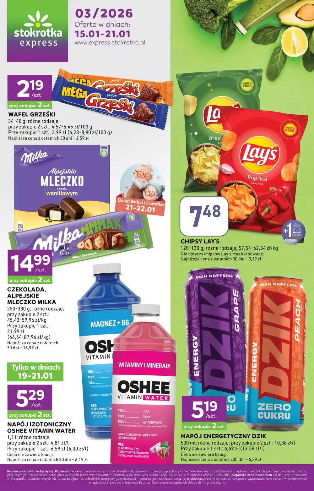Gazetka promocyjna Stokrotka Express  ważna od 15.01.2026 - Strona 1.