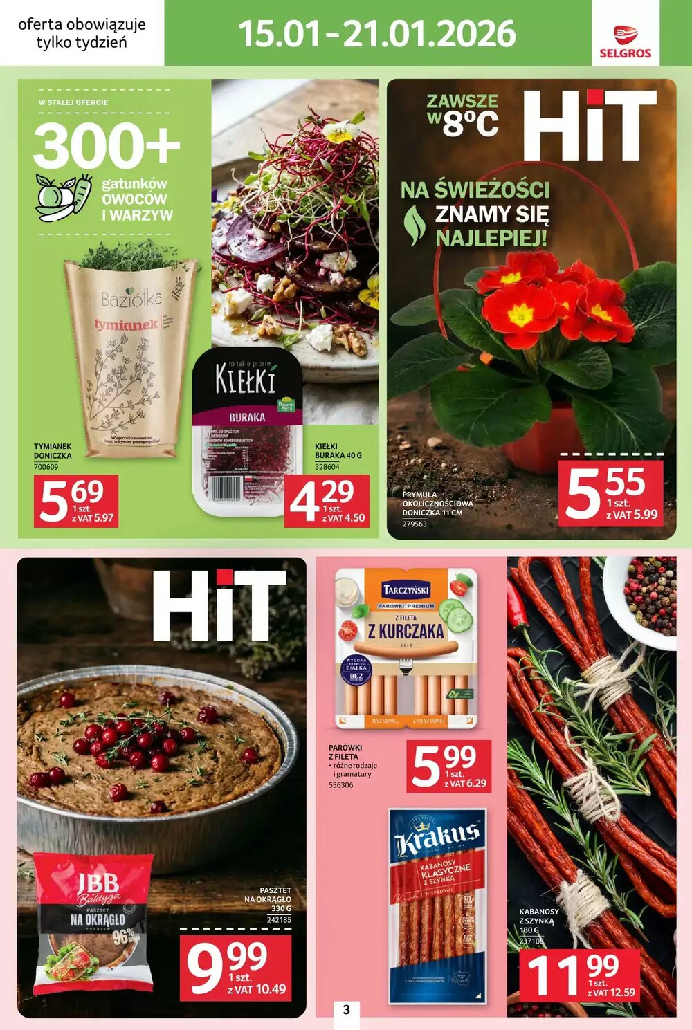 Gazetka promocyjna Selgros  ważna od 15.01.2026 - Strona 3.