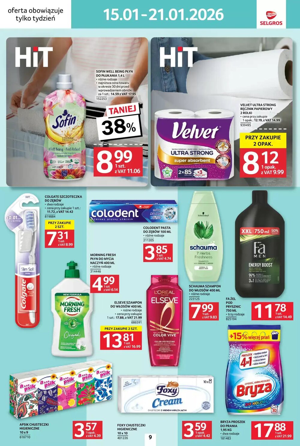 Gazetka promocyjna Selgros  ważna od 15.01.2026 - Strona 9.