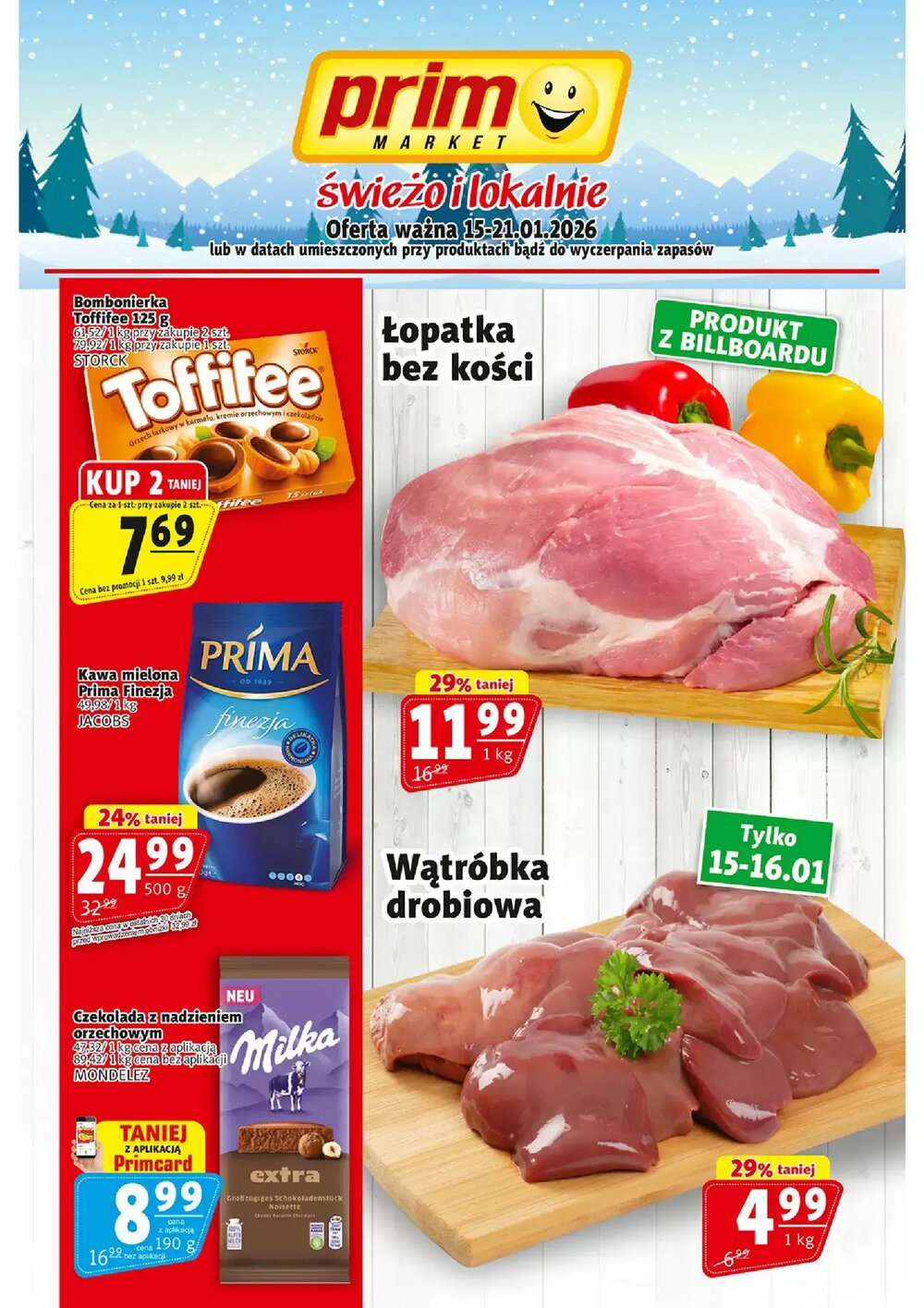 Gazetka promocyjna Prim Market  ważna od 15.01.2026 - Strona 1.