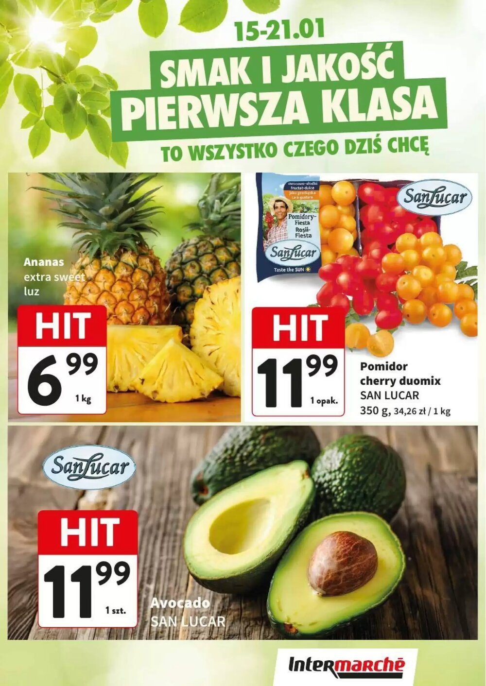 Gazetka promocyjna Intermarche  ważna od 15.01.2026 - Strona 1.