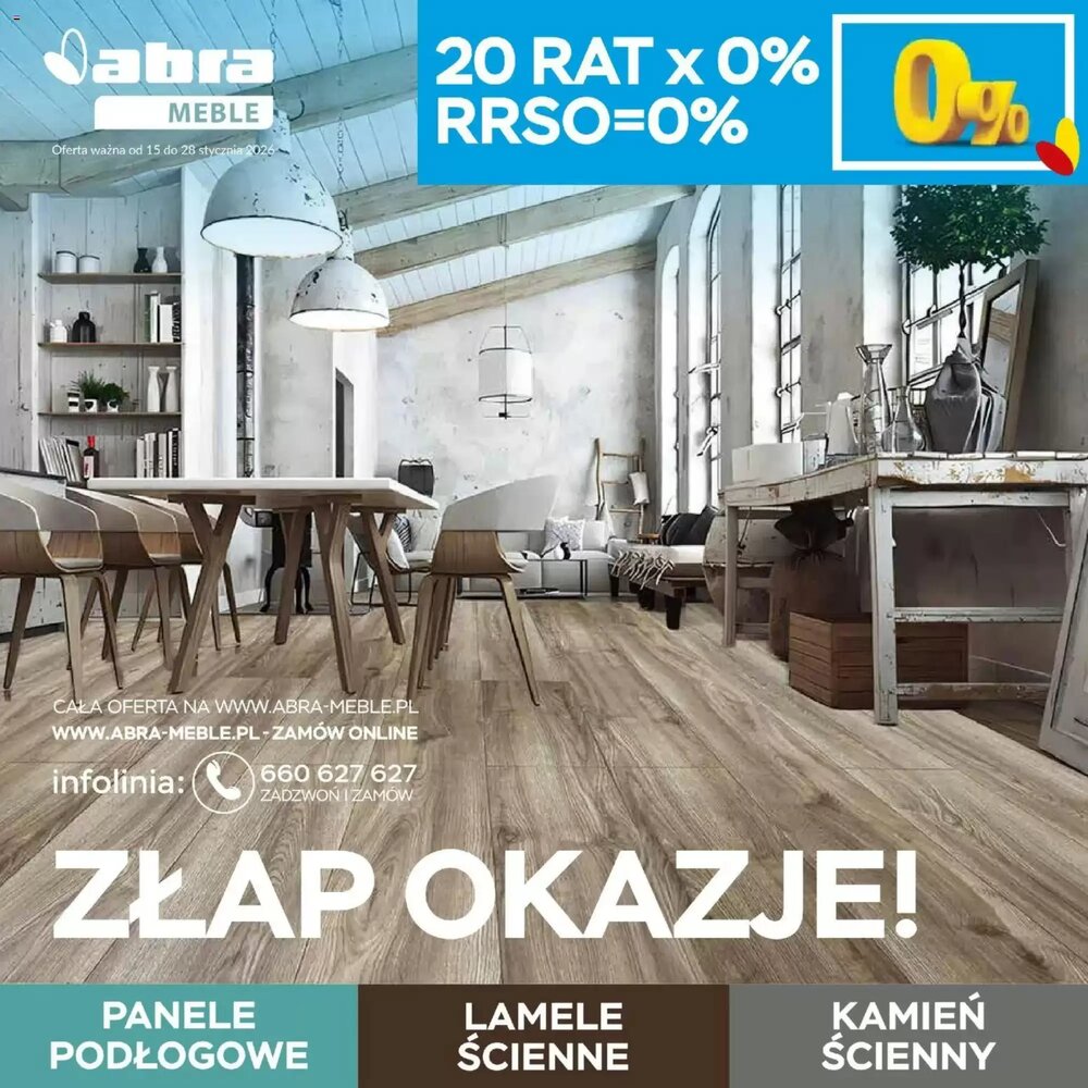 Gazetka promocyjna Abra  ważna od 15.01.2026 - Strona 1.
