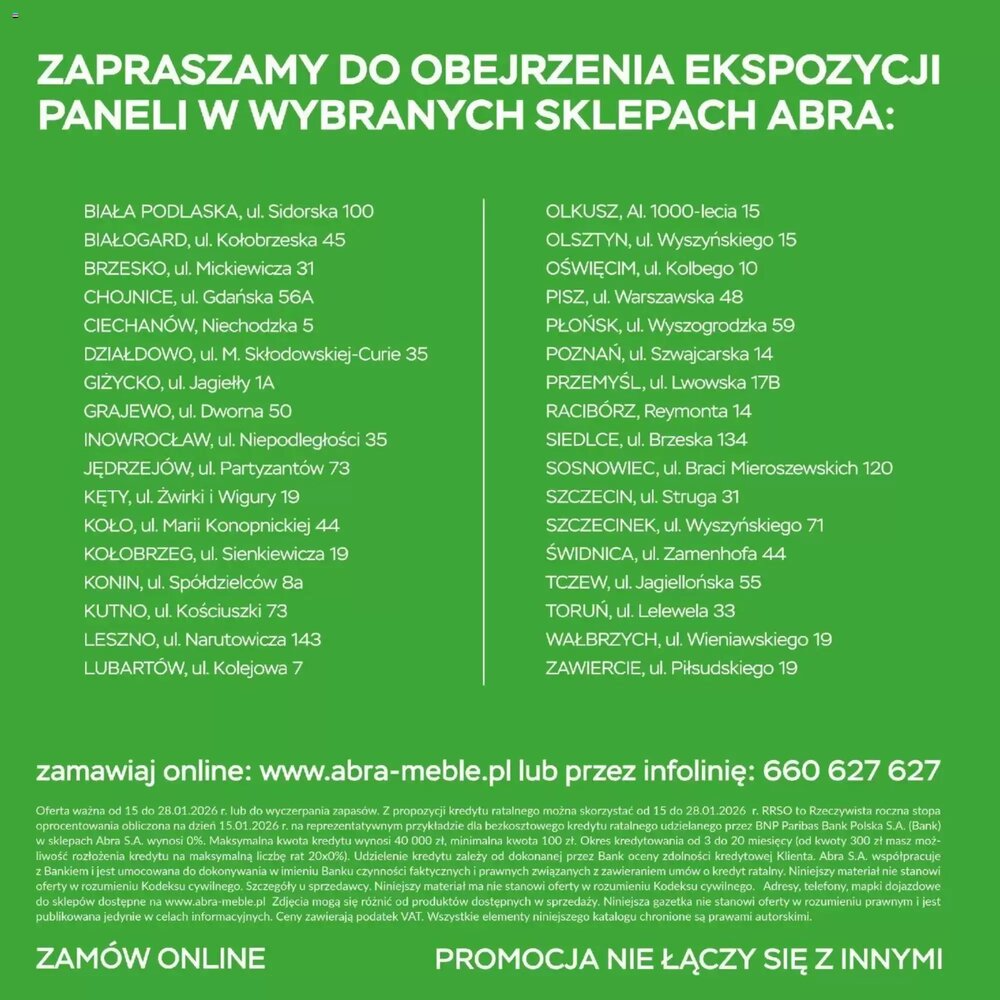 Gazetka promocyjna Abra  ważna od 15.01.2026 - Strona 20.