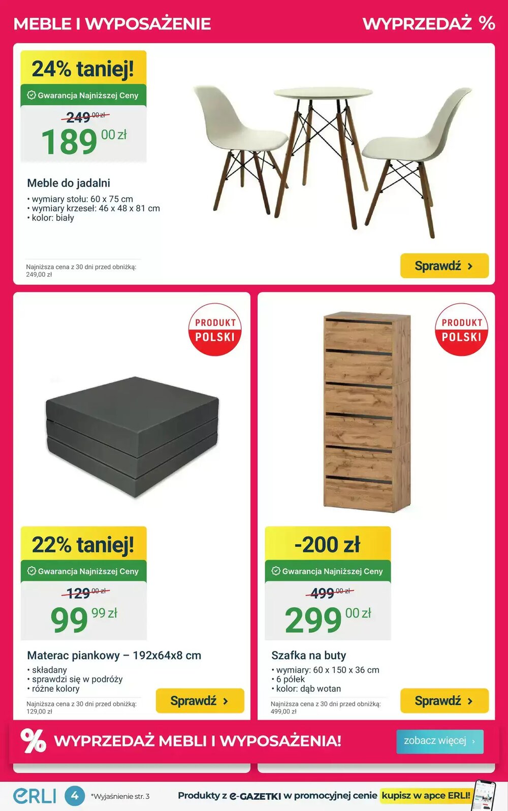 Gazetka promocyjna ERLI  ważna od 15.01.2026 - Strona 4.