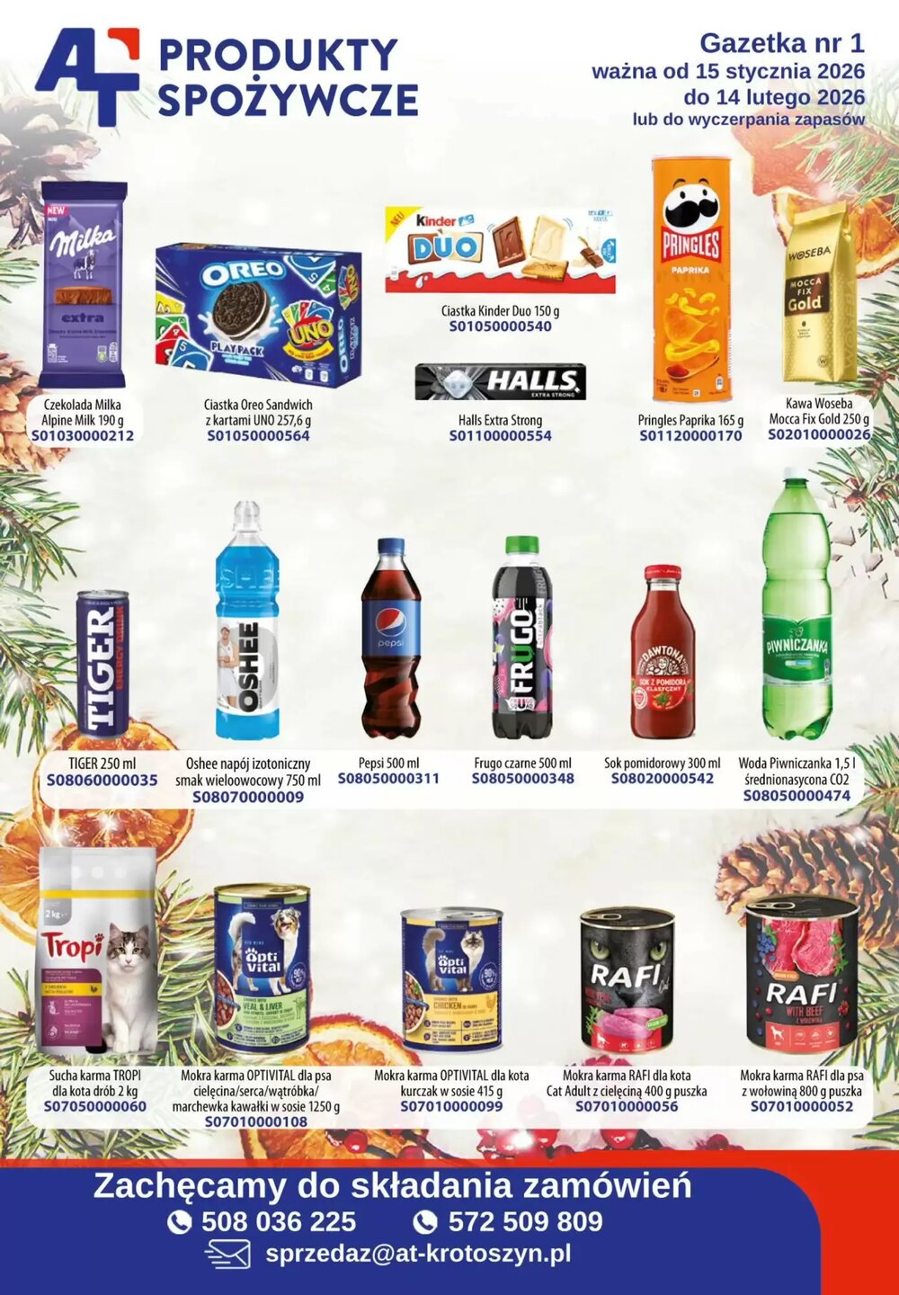 Gazetka promocyjna AT  ważna od 15.01.2026 - Strona 1.