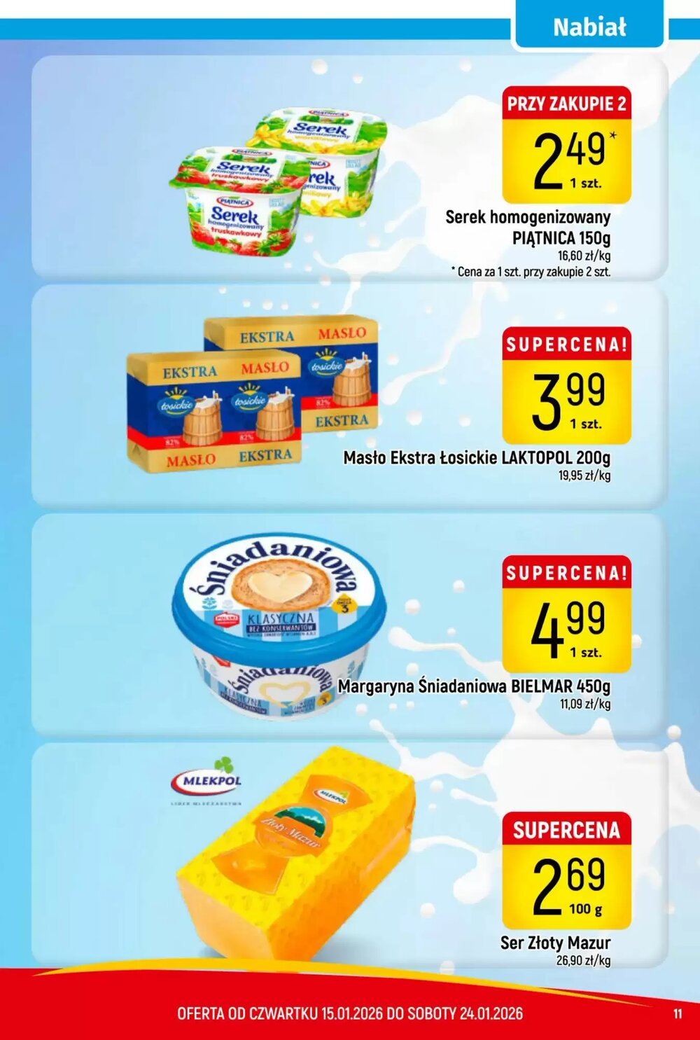 Gazetka promocyjna Delikatesy Piotruś Pan  ważna od 15.01.2026 - Strona 11.