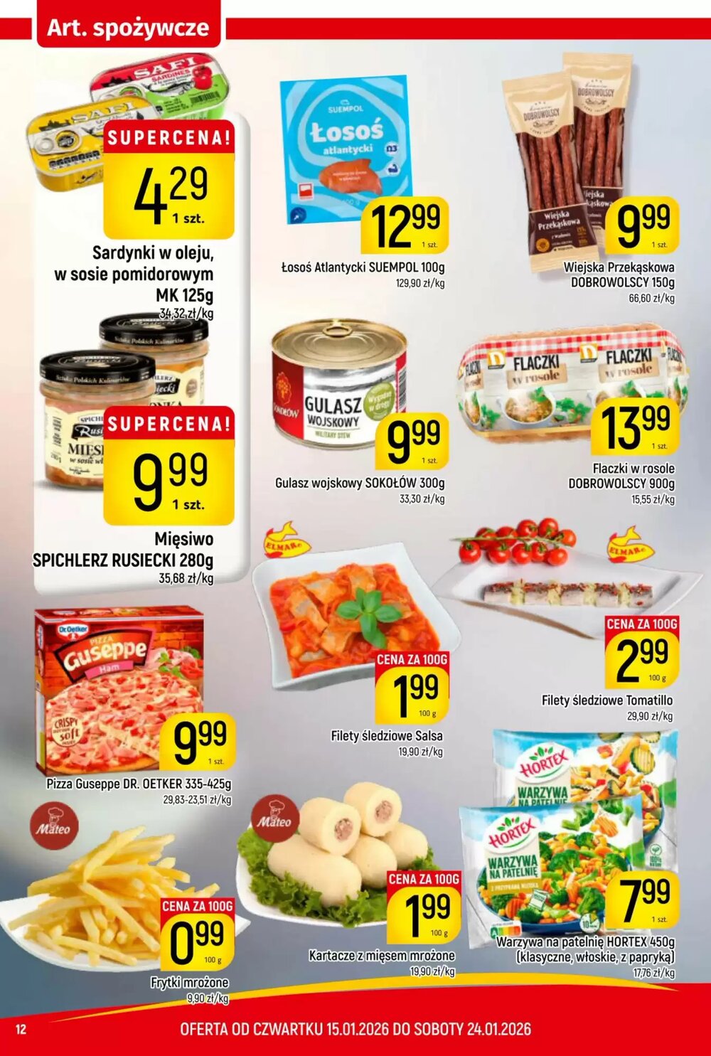 Gazetka promocyjna Delikatesy Piotruś Pan  ważna od 15.01.2026 - Strona 12.