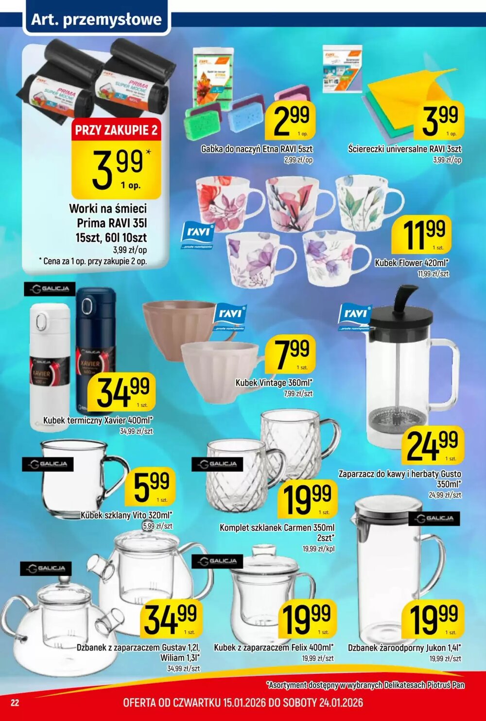 Gazetka promocyjna Delikatesy Piotruś Pan  ważna od 15.01.2026 - Strona 22.