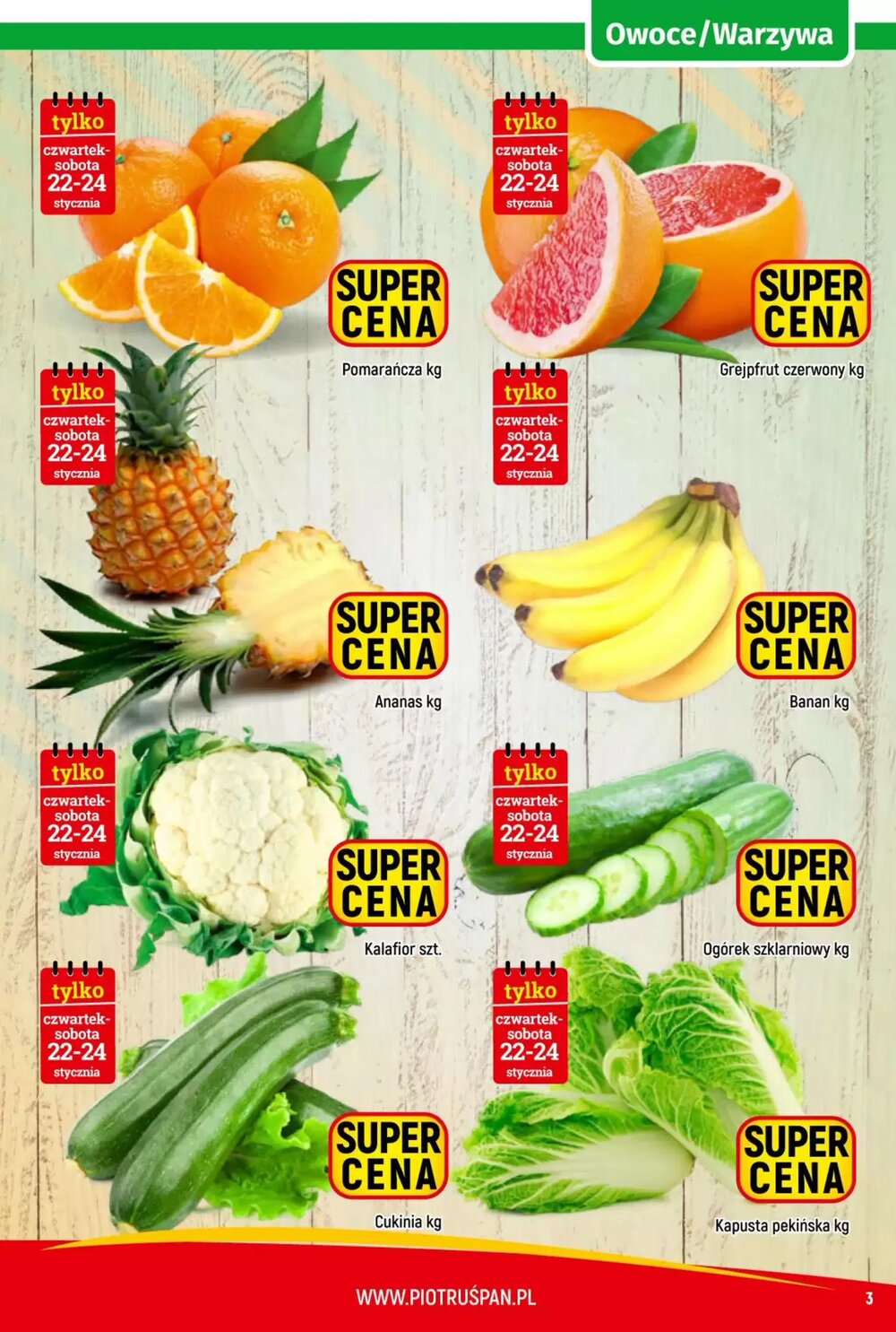 Gazetka promocyjna Delikatesy Piotruś Pan  ważna od 15.01.2026 - Strona 3.