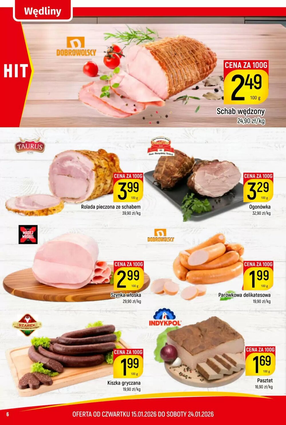 Gazetka promocyjna Delikatesy Piotruś Pan  ważna od 15.01.2026 - Strona 6.
