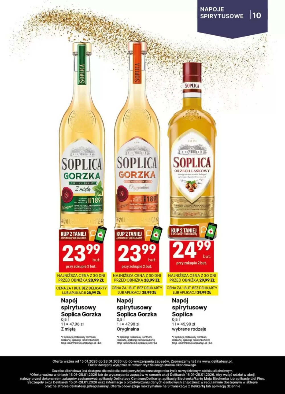 Gazetka promocyjna Delikatesy Centrum  ważna od 15.01.2026 - Strona 10.