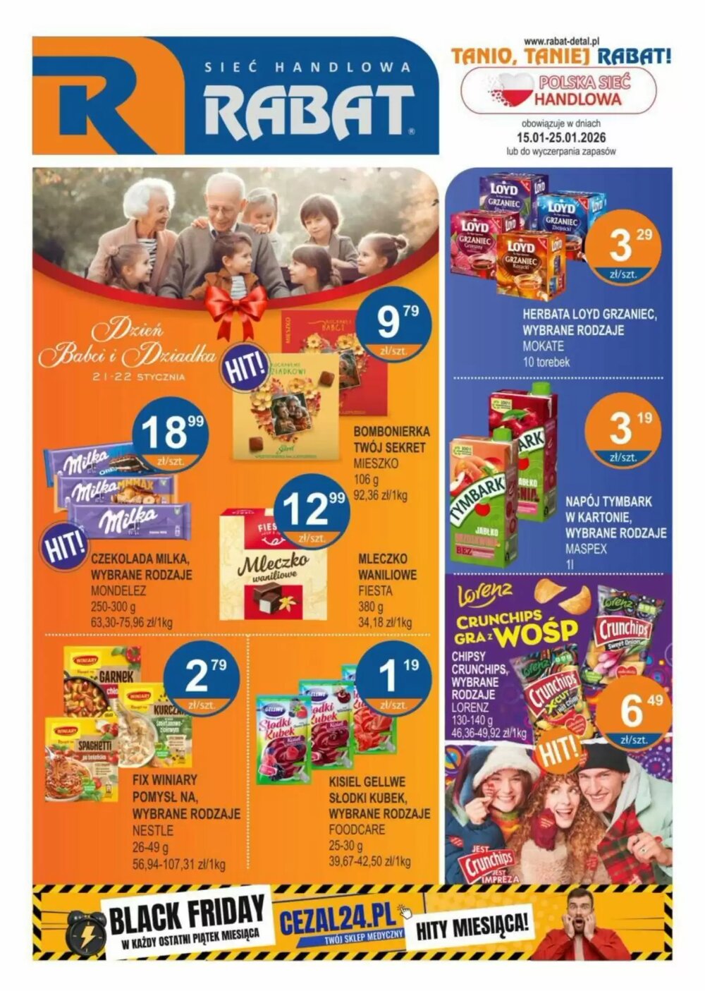 Gazetka promocyjna Rabat  ważna od 15.01.2026 - Strona 1.