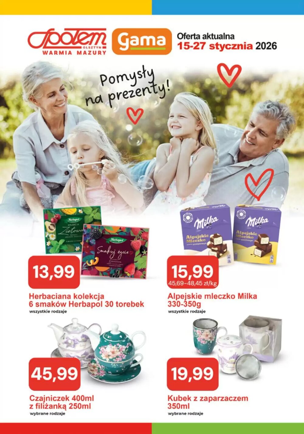 Gazetka promocyjna Społem  ważna od 15.01.2026 - Strona 1.