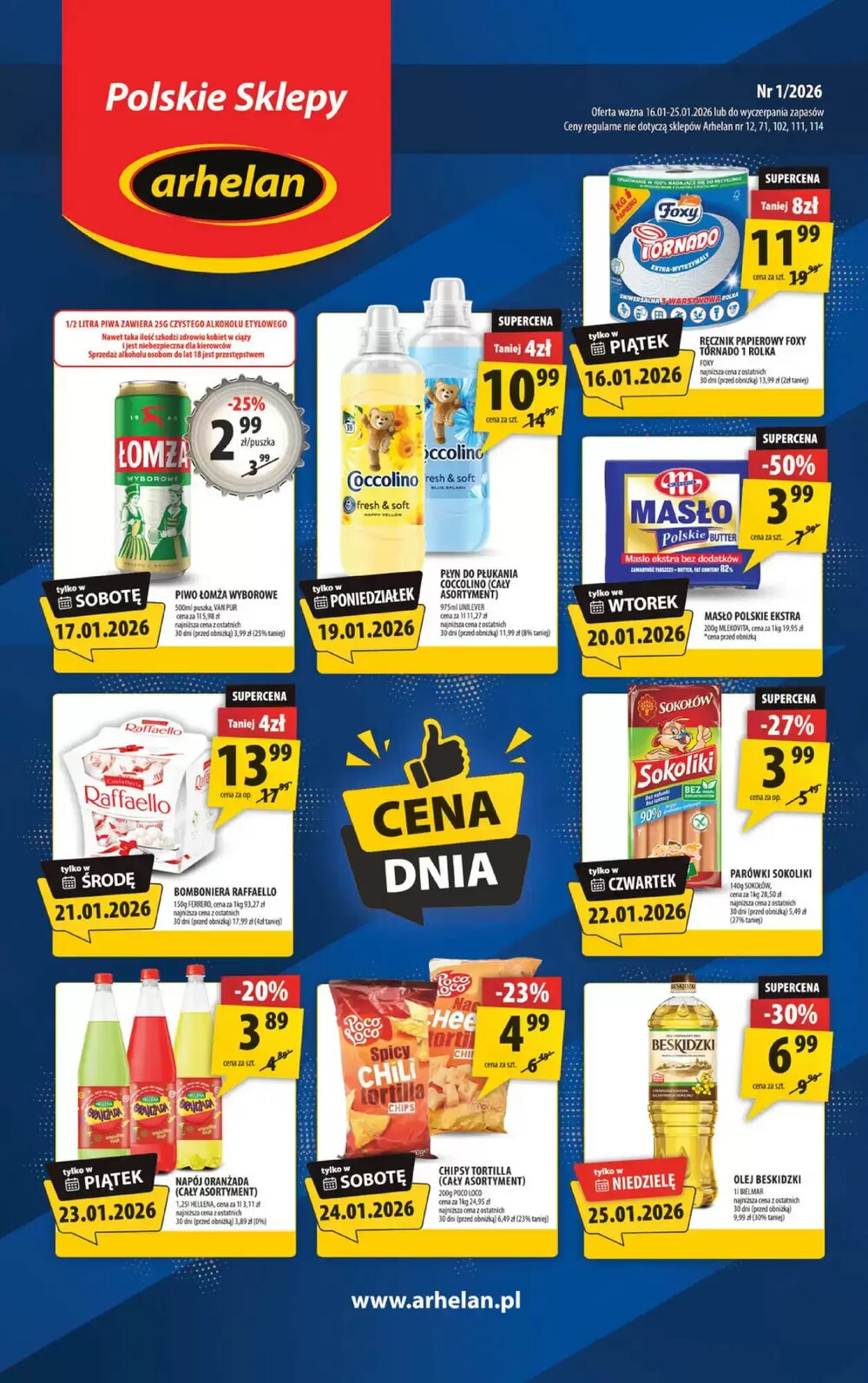 Gazetka promocyjna Arhelan  ważna od 16.01.2026 - Strona 1.