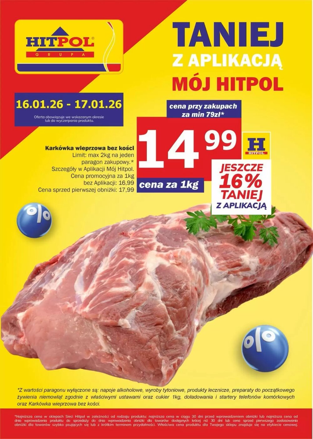 Gazetka promocyjna Hitpol  ważna od 16.01.2026 - Strona 1.