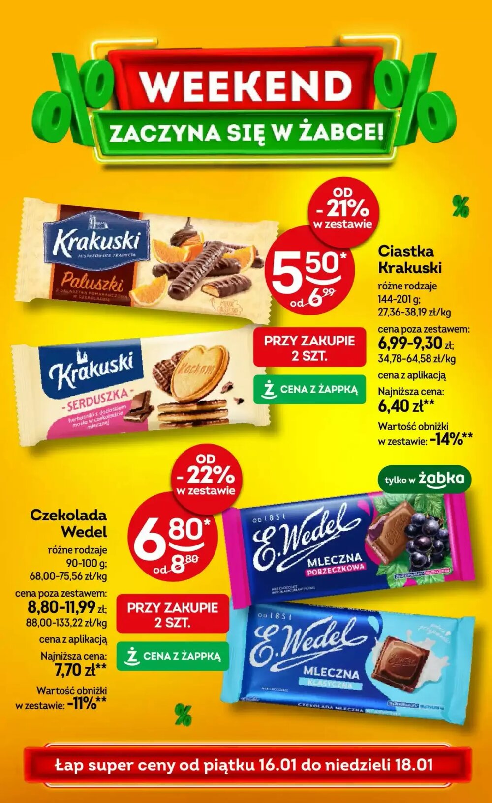 Gazetka promocyjna Żabka  ważna od 16.01.2026 - Strona 1.