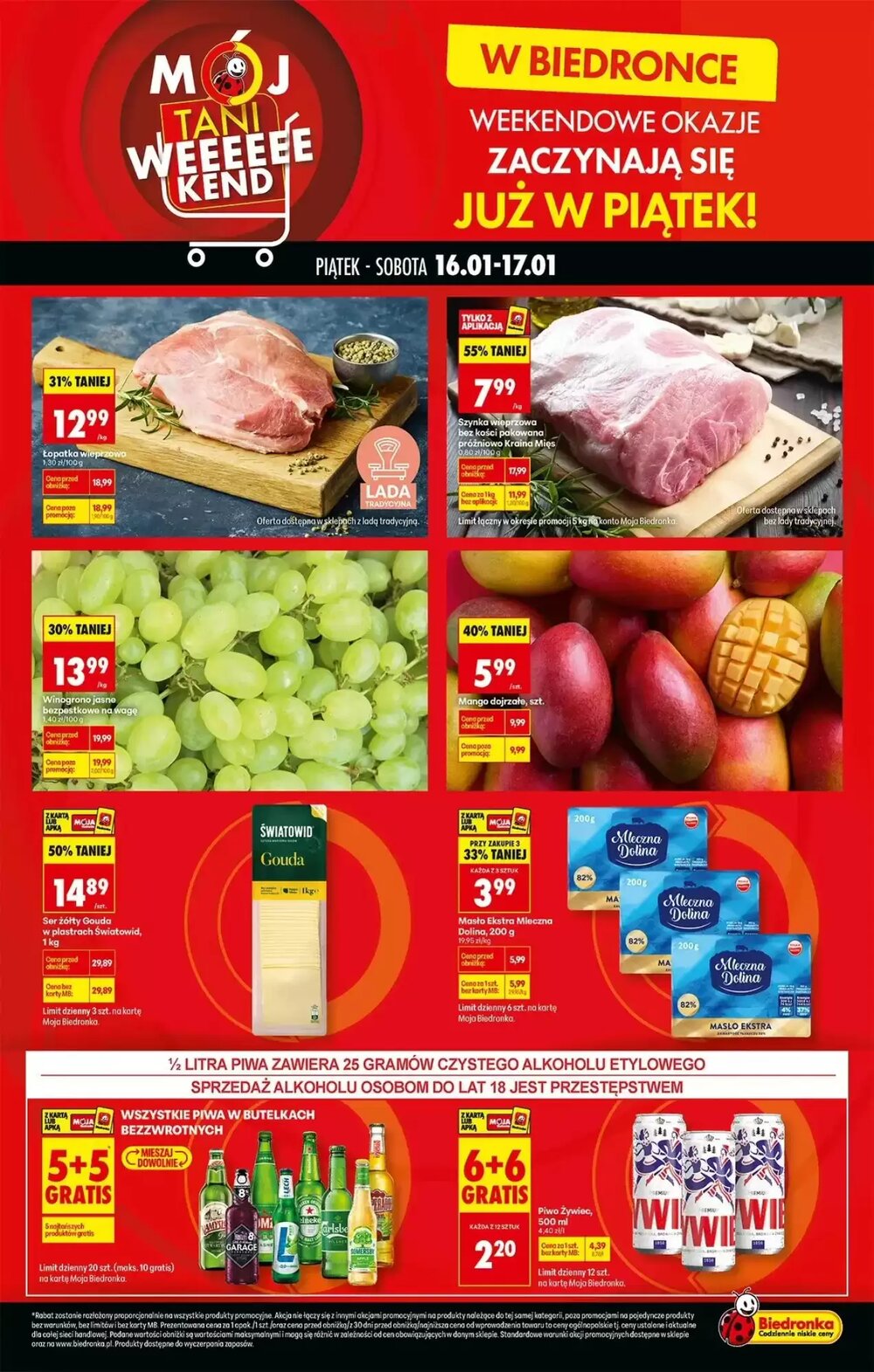 Gazetka promocyjna Biedronka  ważna od 16.01.2026 - Strona 1.