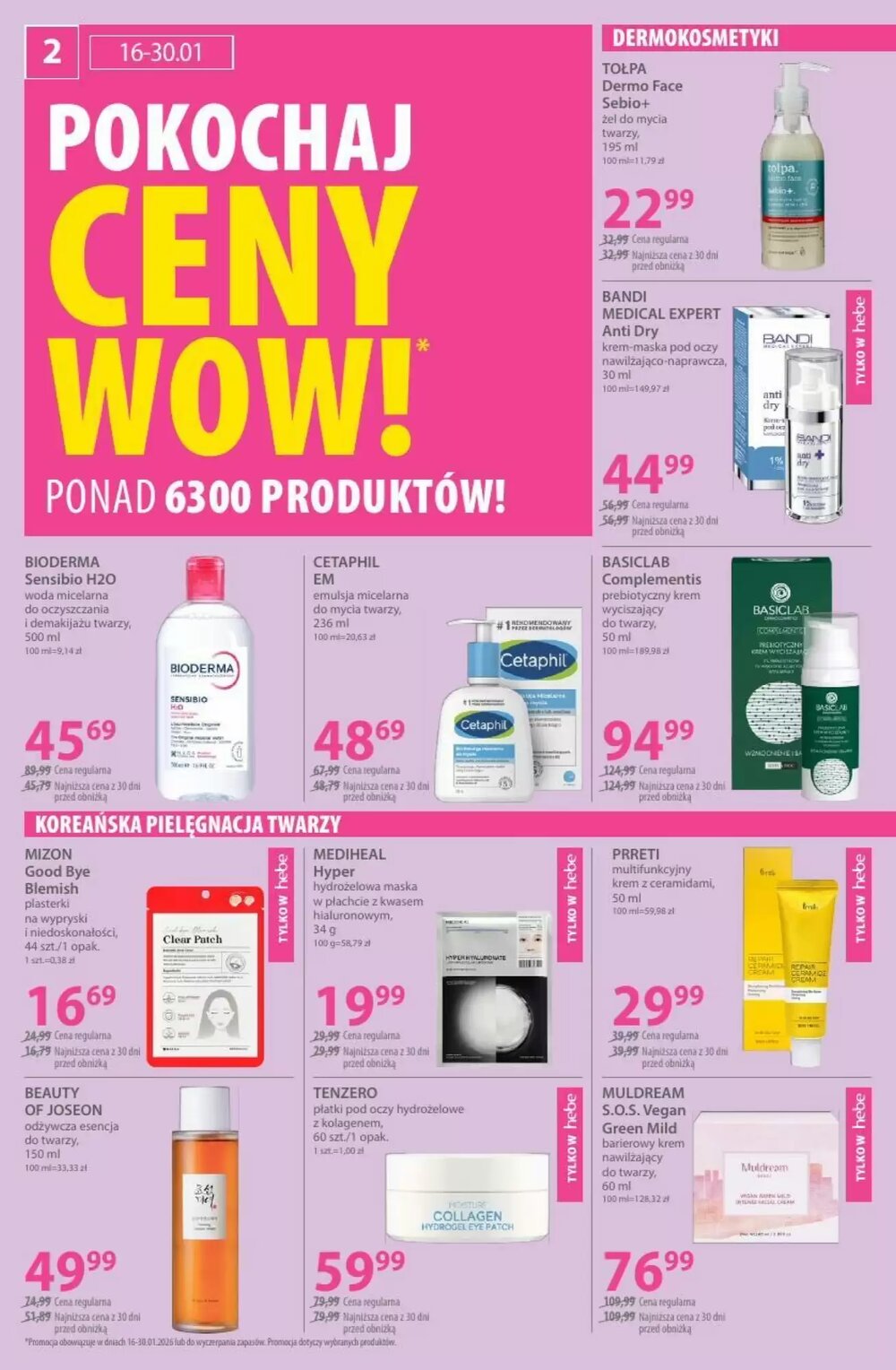 Gazetka promocyjna Hebe  ważna od 16.01.2026 - Strona 2.