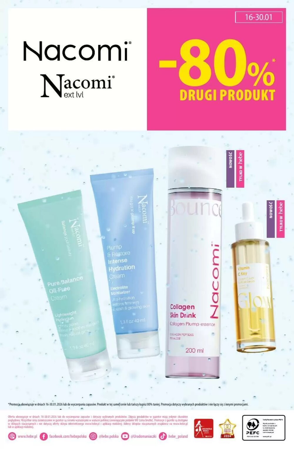 Gazetka promocyjna Hebe  ważna od 16.01.2026 - Strona 22.
