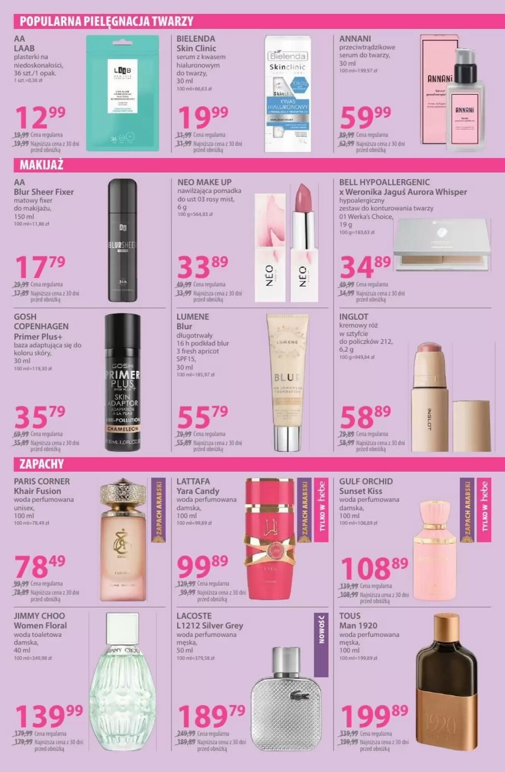 Gazetka promocyjna Hebe  ważna od 16.01.2026 - Strona 3.