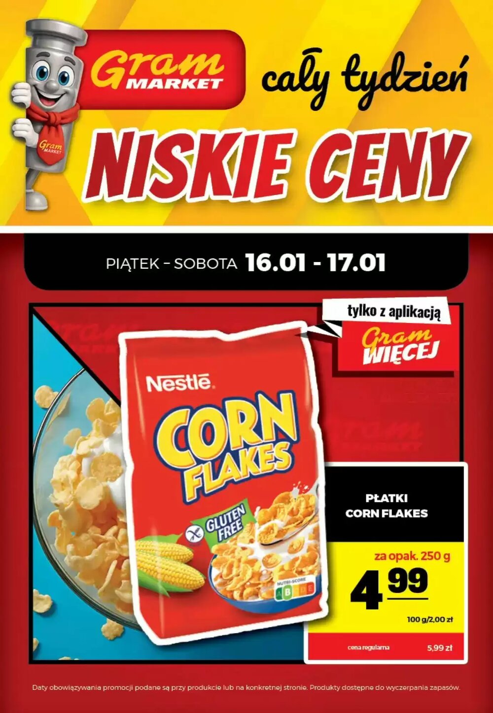 Gazetka promocyjna Gram Market  ważna od 16.01.2026 - Strona 1.